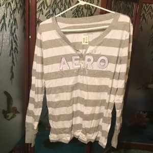 New Aeropostale Long sleeve button up